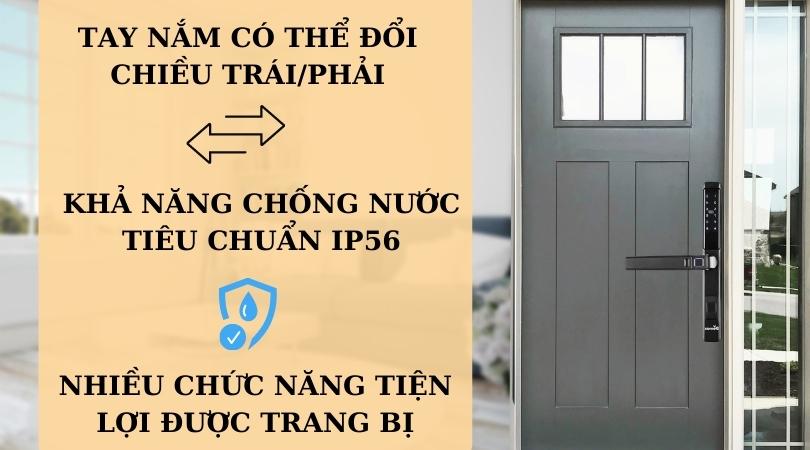 Khóa điện tử Demax SL501 JB nhiều tiện ích